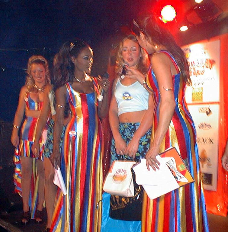 bilder från uttagningen av miss hawaian tropic 1998 i karlstad 3 juli